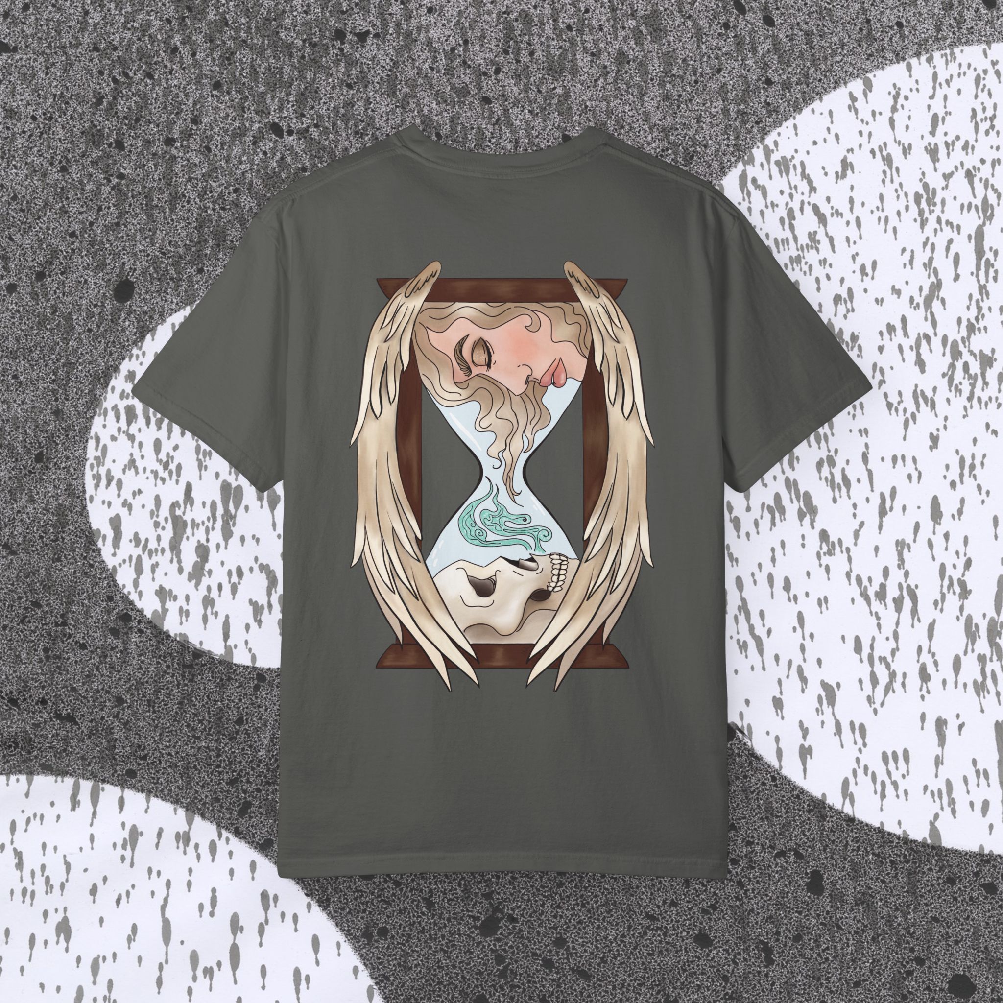 13257340452580444716_2048_custom.jpeg Hourglass of life & death shirt - Image 10