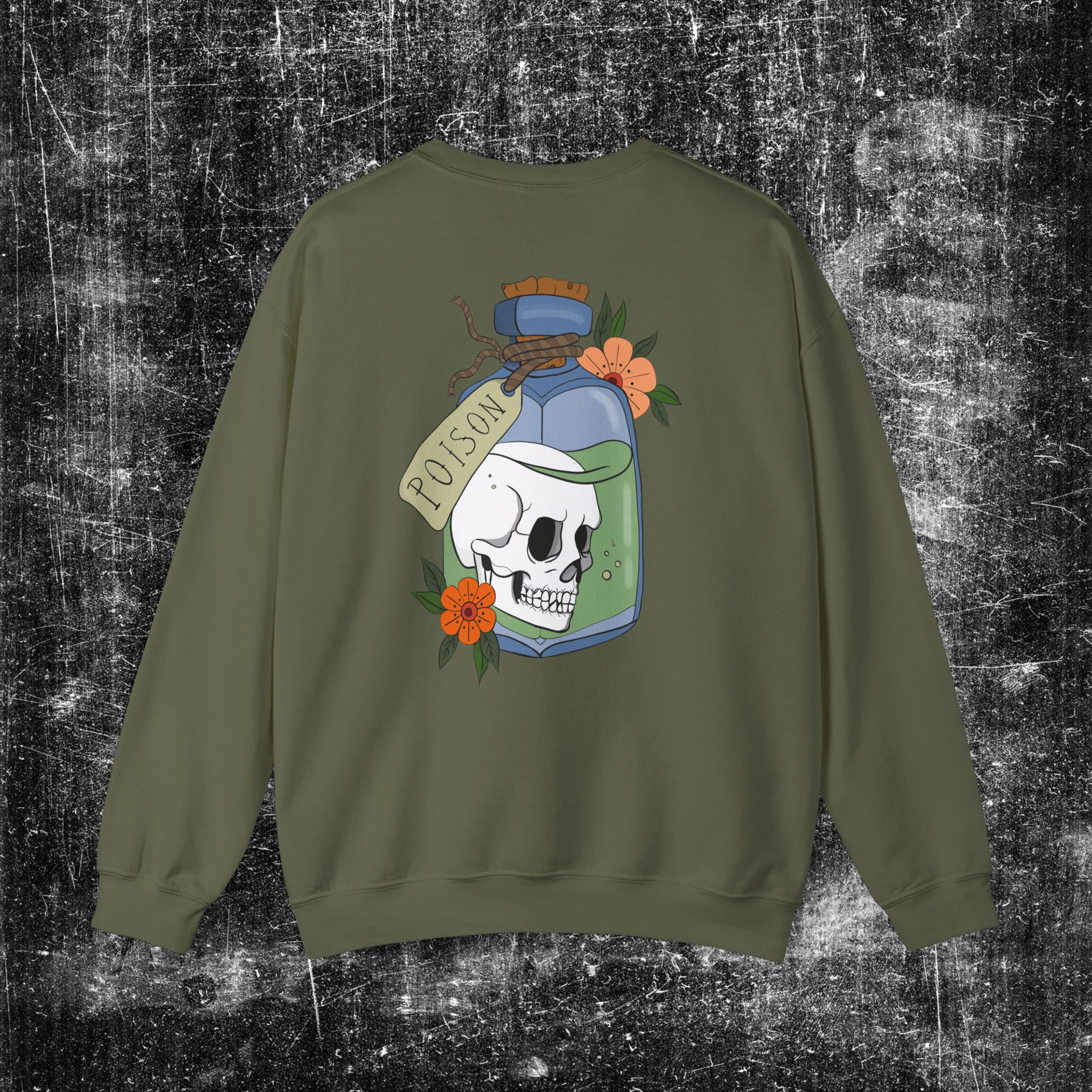 13604187730848412246_2048_custom.jpeg Bottoms up, Crewneck Jumper, Fall Harvest Sweater,Spooky Season Top - Image 5