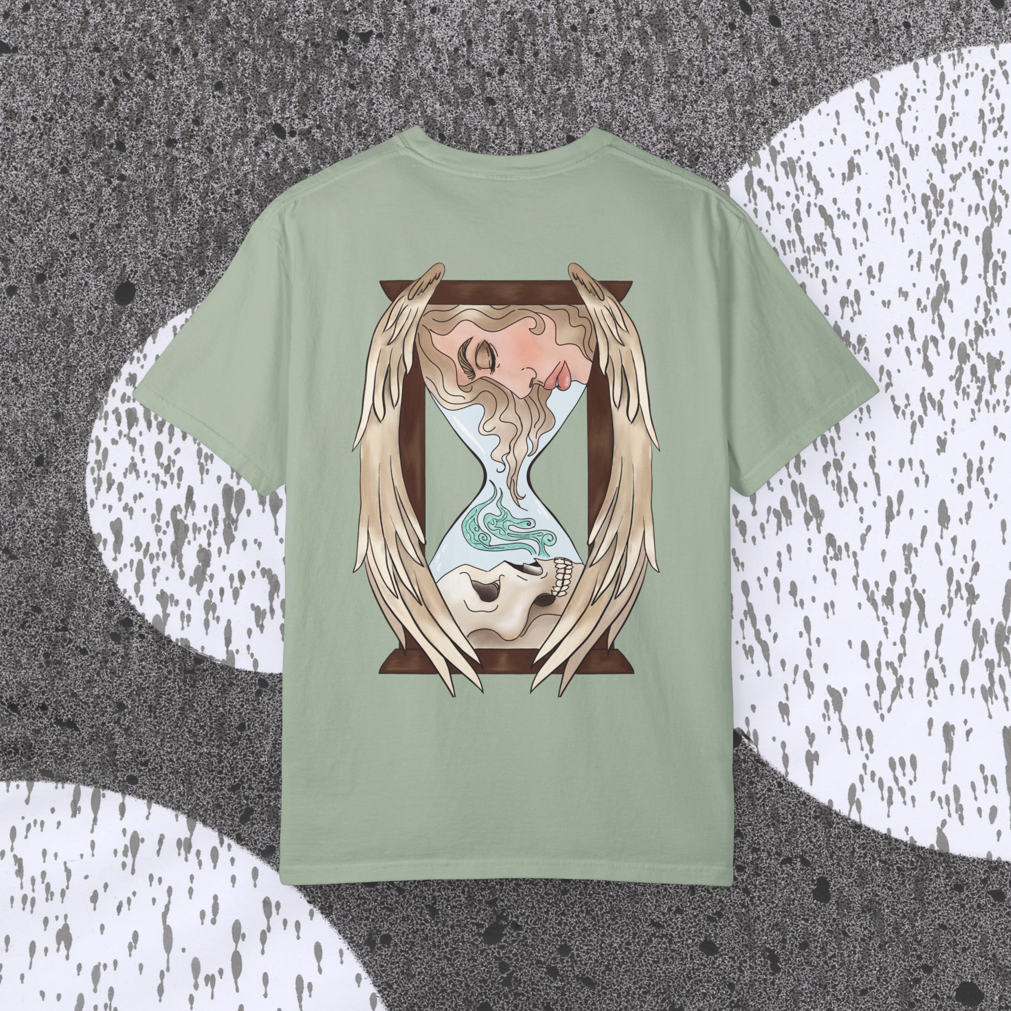 3105245976701447921_2048_custom.jpeg Hourglass of life & death shirt - Image 5