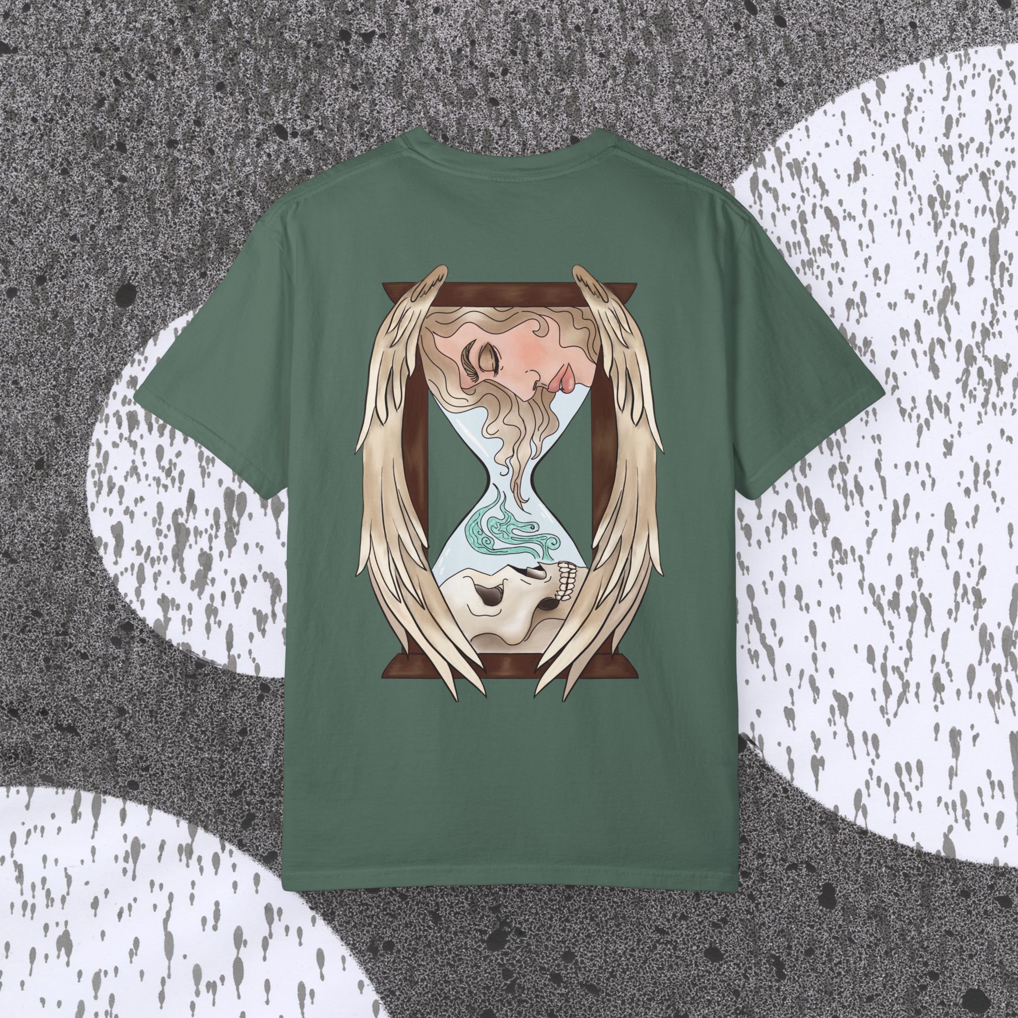7570001914183150639_2048_custom.jpeg Hourglass of life & death shirt - Image 4
