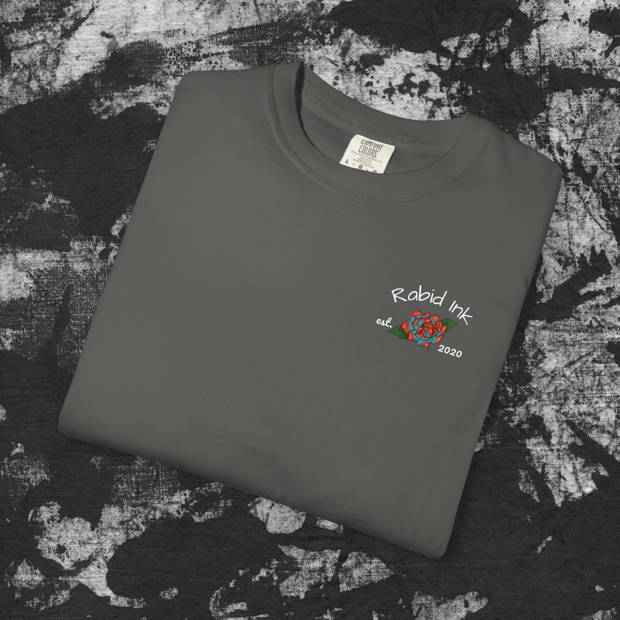 9717227142358662391_2048_custom-1.jpeg Rabid ink logo shirt - Image 3